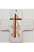 Croix ceramique 13,5x13,5  croix pax