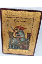 Saint michel / icone 19*14.5 cms icone peinte