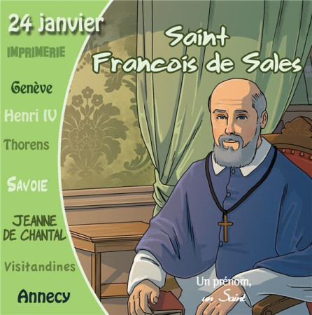 CD SAINT FRANCOIS DE SALES (LIVRE SONORE) - MARC GEOFFROY - NC