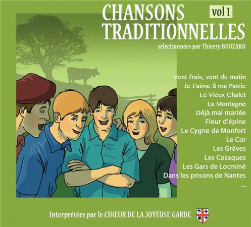 CHANSONS TRADITIONNELLES / VOLUME 1 / CD - CHOEUR DE LA JOYEUSE - NC