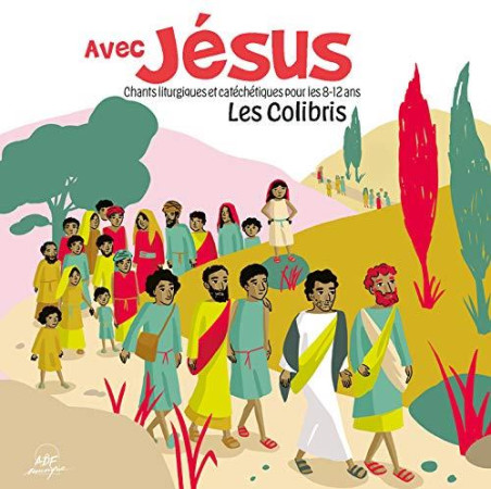 AVEC JESUS / CHANTS LITURGIQUES ET CATECHETIQUES POUR LES 8-12 ANS - DANIEL SCIAKY / MICH - NC