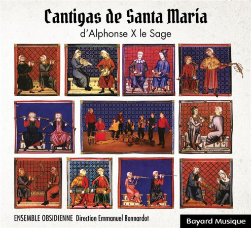 CANTIGAS DE SANTA MARIA ALPHONSE LE SAGE - ENSEMBLE OBSIDIENNE - NC