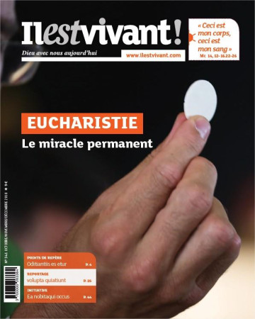 N 341 - ILESTVIVANT OCTOBRE-NOVEMBRE-DECEMBRE 2018 - IL EST VIVANT - NC