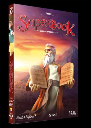 SUPERBOOK TOME 2 / DVD / SAISON 1 - EPISODES 4 A 6 - BIBLE - NC