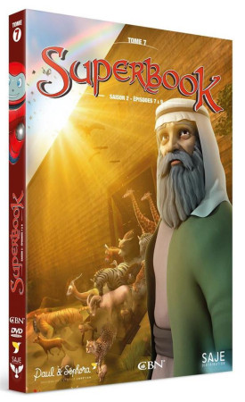 SUPERBOOK TOME 7, SAISON 2 EPISODES 7 A 9 - DVD - BIBLE - NC