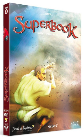 SUPERBOOK TOME 8, SAISON 2 EPISODES 10 A 13 - DVD - BIBLE - NC