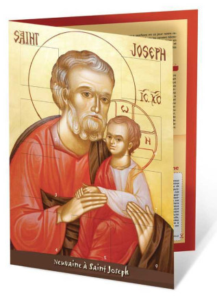 CALENDRIER DE NEUVAINE A SAINT JOSEPH POUR LA FAMILLE - Alban de la Hougue - IMAGES CHRETI