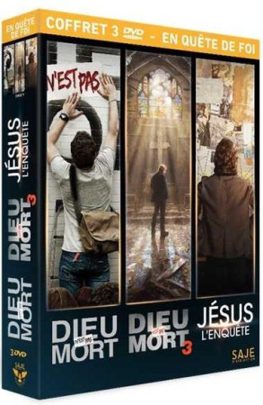 EN QUETE DE FOI  / COFFRET 3 DVD / DIEU N-EST PAS MORT JESUS L-ENQUETE DIEU N-EST PAS MORT 3 - XXX - NC