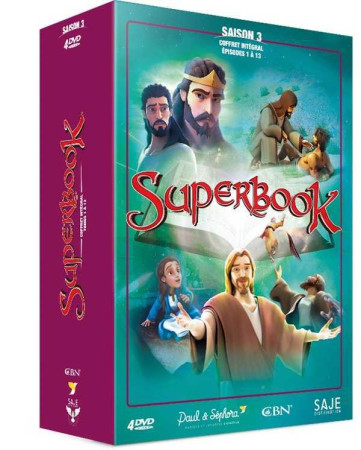 SUPERBOOK COFFRET INTEGRAL SAISON 3 - 4 DVD - ROBERT FERNANDEZ - NC