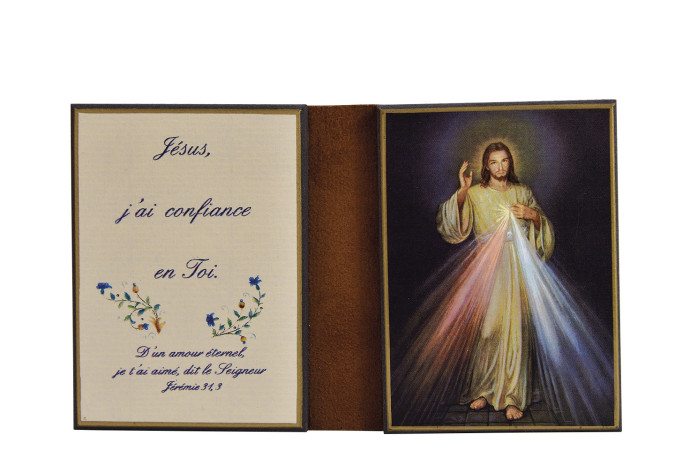 DIPTYQUE CHRIST MISERICORDIEUX / 8*15 CMS -   - CLEMENCES