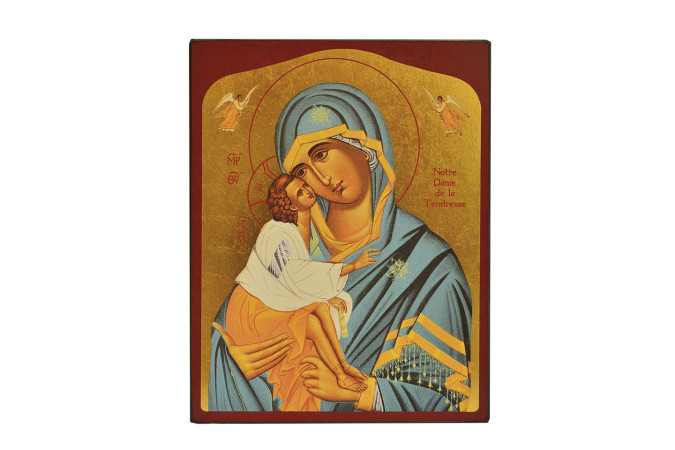 ICONE NOTRE DAME DE LA TENDRESSE 14*18 CMS -   - CLEMENCES