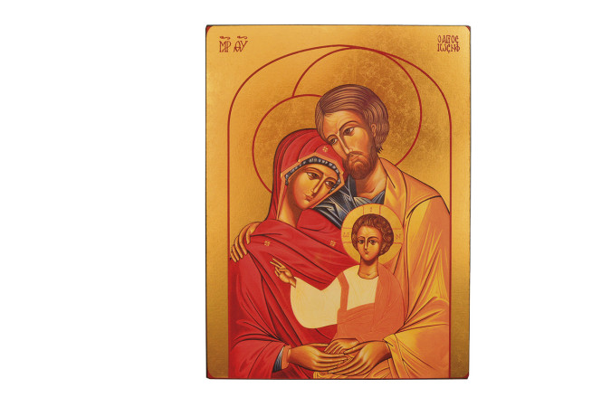 ICONE AUTOCOLLANTE SAINTE FAMILLE 8X7CM -   - CLEMENCES