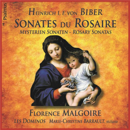 CD- SONATES DU ROSAIRE - MALGOIRE FLORENCE - PSALMUS