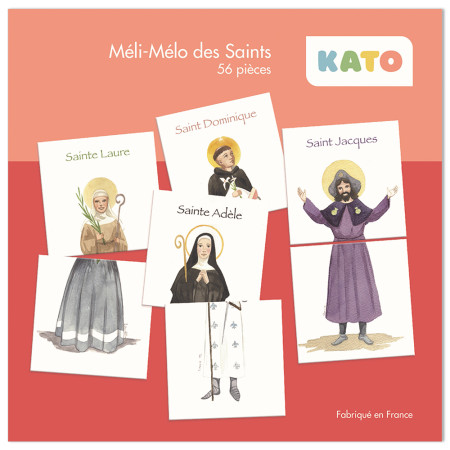 MELI-MELO DES SAINTS / 56 PIECES -   - KATO