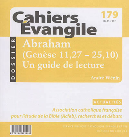 CAHIERS EVANGILE 179 CE-179 - XXX - Cerf