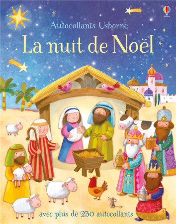 NUIT DE NOEL - AUTOCOLLANTS USBORNE - BROOKS FELICITY - Usborne