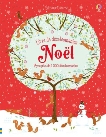 NOEL - LIVRE AVEC DECALCOMANIES - WATSON HANNAH - Usborne