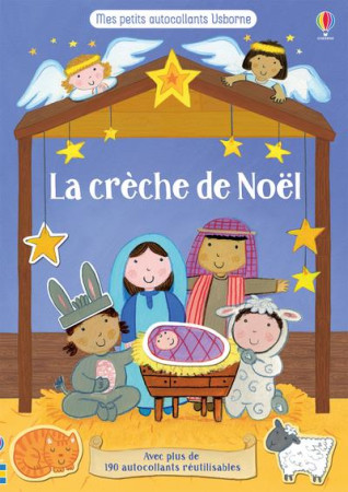 CRECHE DE NOEL - MES PETITS AUTOCOLLANTS USBORNE - BROOKS FELICITY - NC