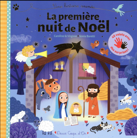 PREMIERE NUIT DE NOEL - UNE HISTOIRE ANIMEE - ALADJIDI VIRGINIE - Deux coqs d'or