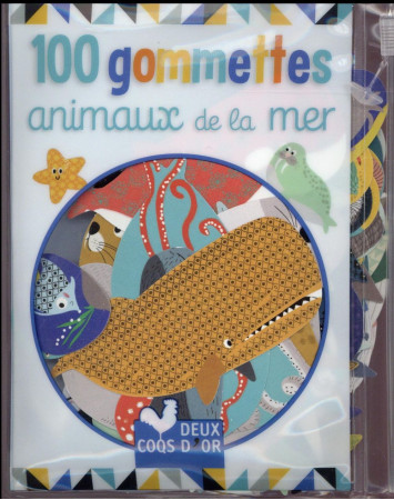 100 GOMETTES - ANIMAUX DE LA MER - XXX - Deux coqs d'or