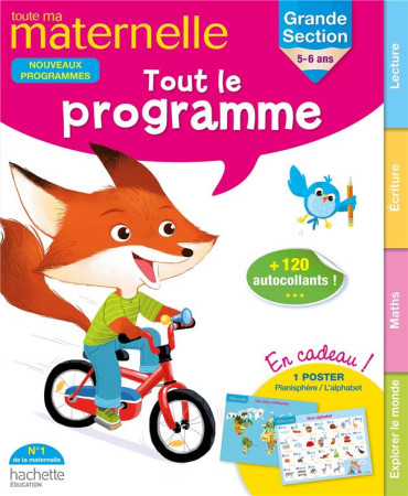 TOUTE MA MATERNELLE TOUT LE PROGRAMME GS - DANKERLEROUX - Hachette Education