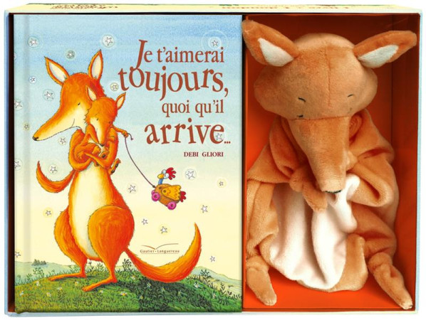 JE T-AIMERAI TOUJOURS, QUOI QU-IL ARRIVE - COFFRET DOUDOU - GLIORI DEBI - HACHETTE