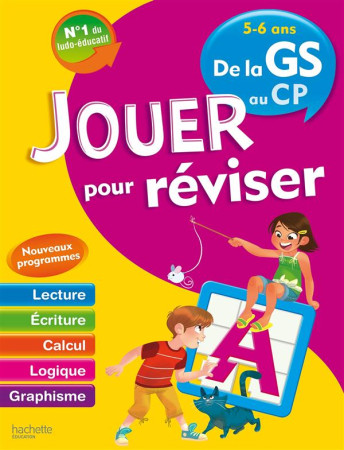 JOUER POUR REVISER - DE LA GRANDE SECTION AU CP 5-6 ANS - BONTE THERESE - Hachette Education