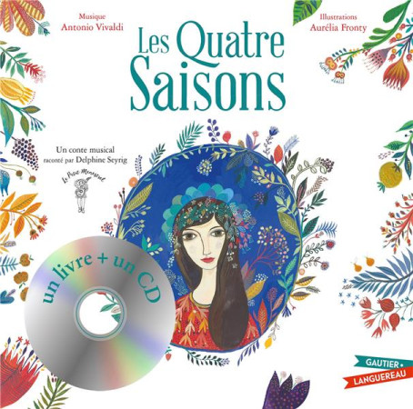 QUATRE SAISONS / LIVRE-CD / PETIT FORMAT - FREDERIC ET FRONTY - HACHETTE