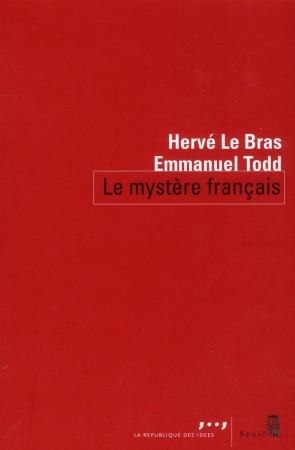 MYSTERE FRANCAIS (LE) - LE BRAS HERVE - Seuil