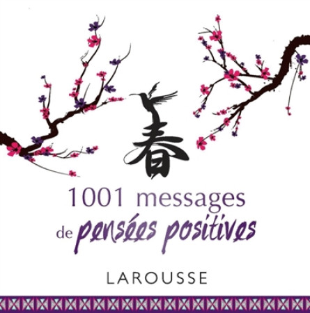 1001 MESSAGES DE PENSEES POSITIVES - XXX - Larousse