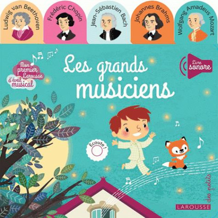 GRANDS MUSICIENS LIVRE SONORE - AUCHER ELVIRE - Larousse