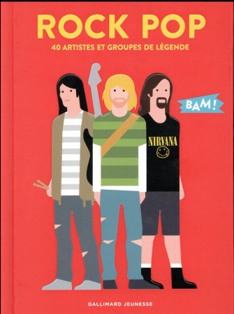 ROCK POP - GUILLEMINOT HERVE - Gallimard-Jeunesse