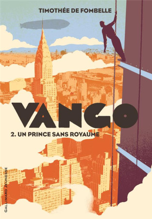 VANGO (UN PRINCE SANS ROYAUME) T2 - FOMBELLE TIMOTHEE DE - GALLIMARD