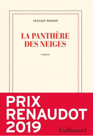 PANTHERE DES NEIGES - TESSON SYLVAIN - GALLIMARD