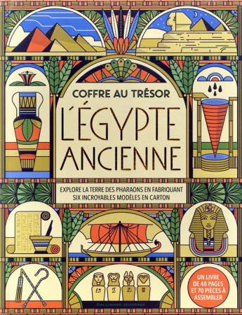 EGYPTE ANCIENNE (L-) COFFRE AU TRESOR - DICKMANN NANCY - GALLIMARD