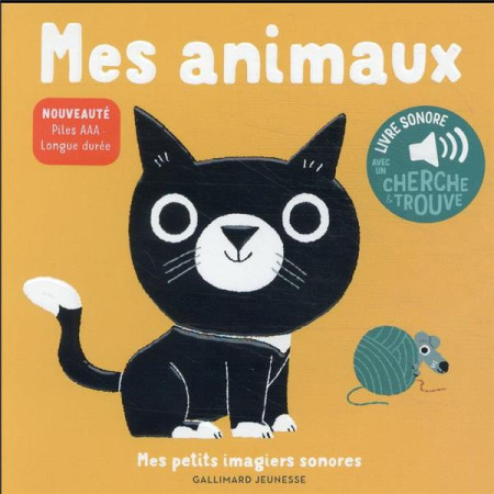 MES ANIMAUX - COLLECTIFS JEUNESSE - GALLIMARD