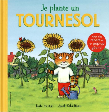 JE PLANTE UN TOURNESOL - KATE PETTY - GALLIMARD