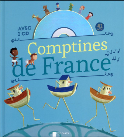 COMPTINES DE FRANCE POUR LES PETITS (+ CD) - COLLECTIF/LE GOFF - FLAMMARION