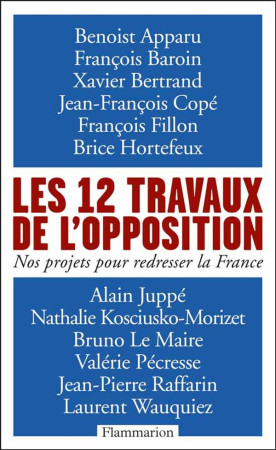 12 TRAVAUX DE L-OPPOSITION (LES) - COLLECTIF - Flammarion