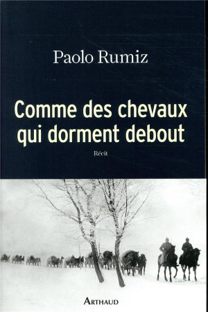 COMME DES CHEVAUX QUI DORMENT DEBOUT - RUMIZ PAOLO - FLAMMARION