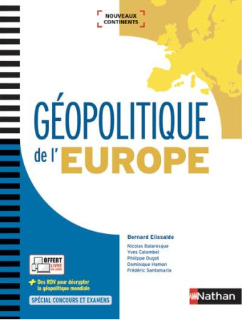 GEOPOLITIQUE DE L-EUROPE (NOUVEAUX CONTINENTS) - COLLECTIF - Nathan