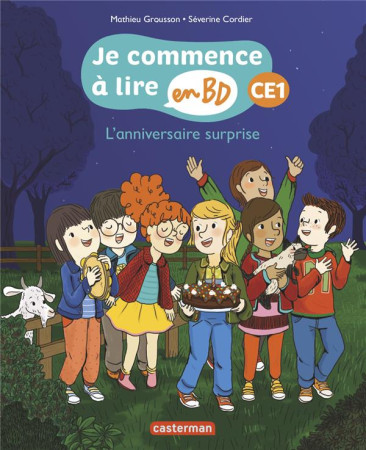 JE COMMENCE A LIRE EN BD CE1 T5 - GROUSSON/CORDIER - CASTERMAN