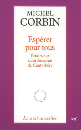 ESPERER POUR TOUS - Michel Corbin - CERF