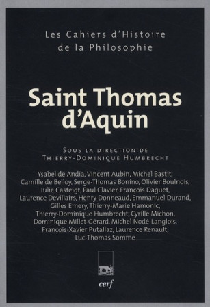 SAINT THOMAS D AQUIN - HUMBRECHT THIER - CERF