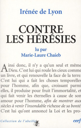 CONTRE LES HERESIES - CHAIEB MARIE-LAURE - CERF