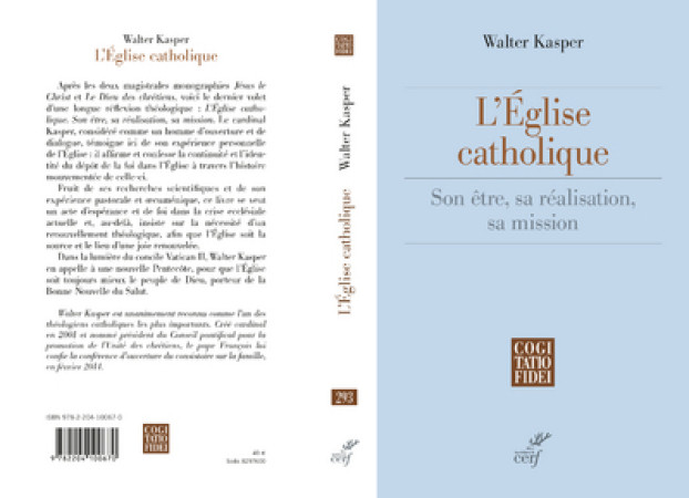 EGLISE CATHOLIQUE - Walter Kasper - CERF