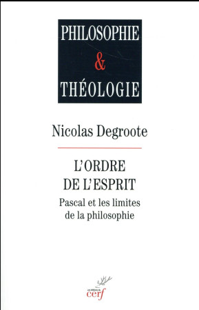 ORDRE DE L-ESPRIT - DEGROOTE NICOLAS - Cerf