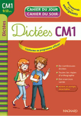 CAHIER DU JOUR CAHIER DU SOIR DICTEES CM1 - XXX - Magnard