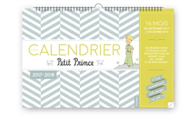 CALENDRIER FAMILIAL DU PETIT PRINCE - XXX - Fleurus