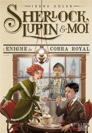 SHERLOCK LUPIN ET MOI T7 ENIGME DU COBRA ROYAL - ADLER IRENE - ALBIN MICHEL